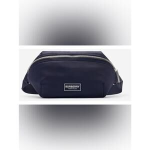 Burberry unisex Navy Zip Bum Bag